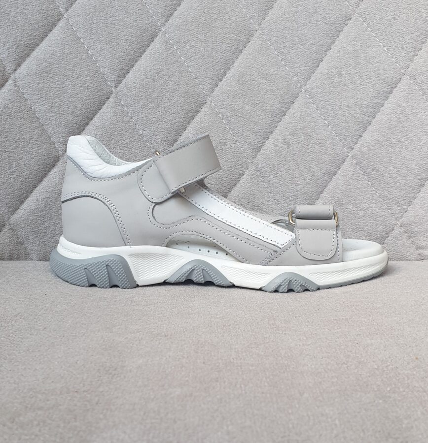 Sandals Perlina, grey-white, size: 31, 33, 34, 35, 36