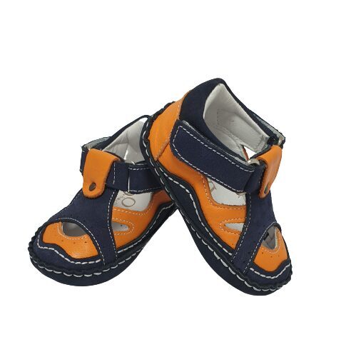 Sandalītes OVI, oranži, izm.: 18, 20, 21